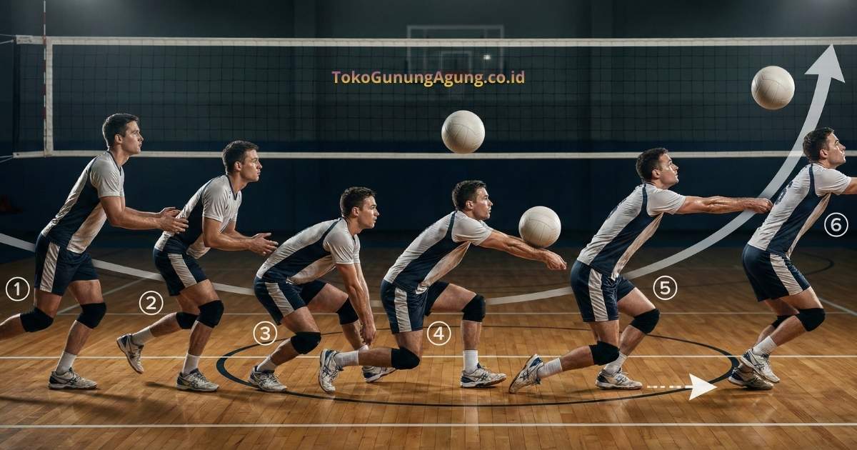 4 Teknik Keterampilan Dasar Bola Voli Panduan Lengkap Servis & Cara Melakukan Passing Bawah