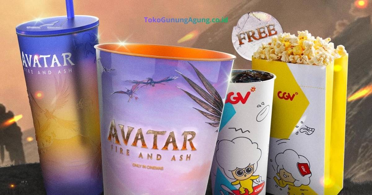 Daftar Harga Popcorn CGV Bioskop & Paket Combo Avatar Ash Terbaru