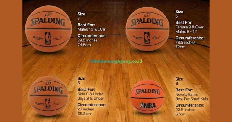 Panduan Ukuran Bola Basket Standar (Size 7, 6, 5) Menurut FIBA & NBA