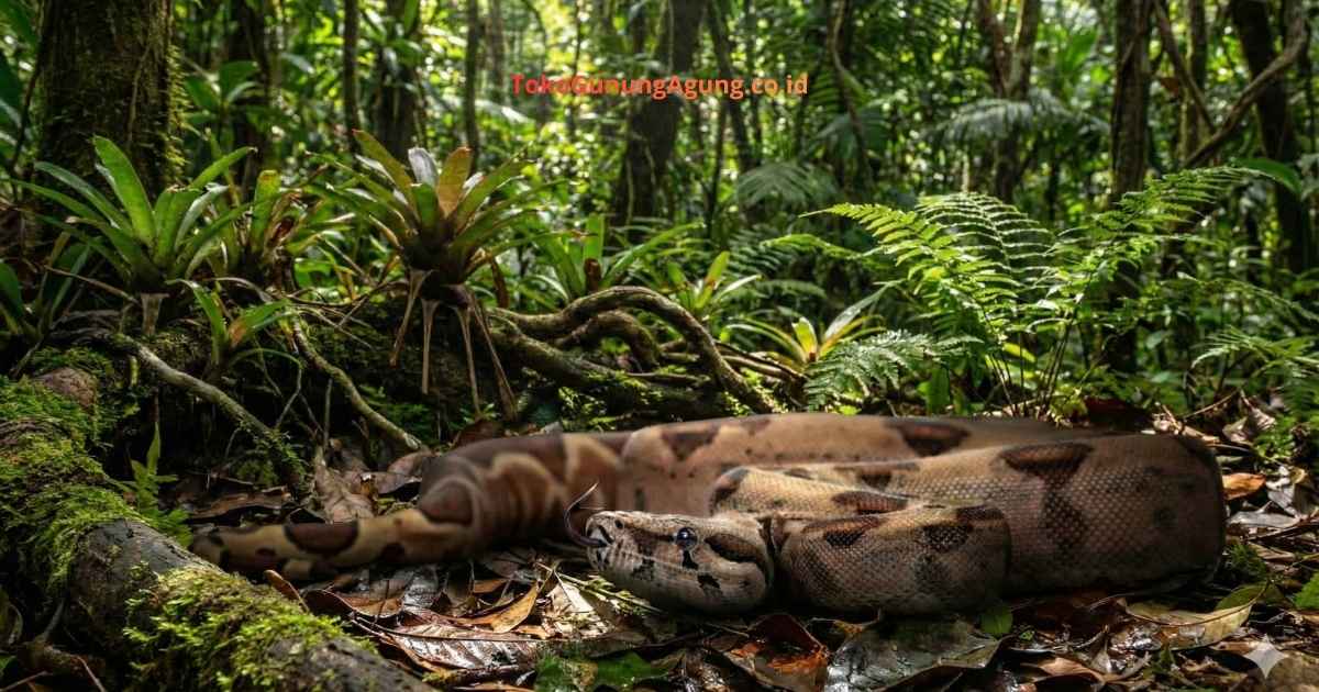 Profil Lengkap Ular Boa (Boa constrictor) Habitat, Karakteristik, dan Fakta Unik